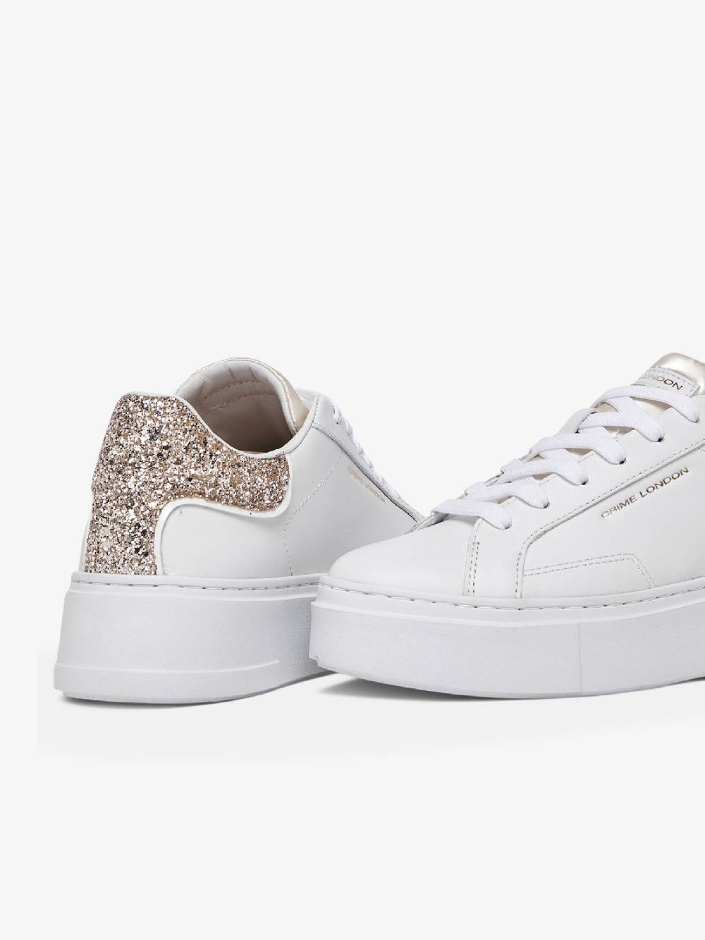 CRIME LONDON Sneakers Extralight 2.0 27601PP6 donna pelle bianco Sconto