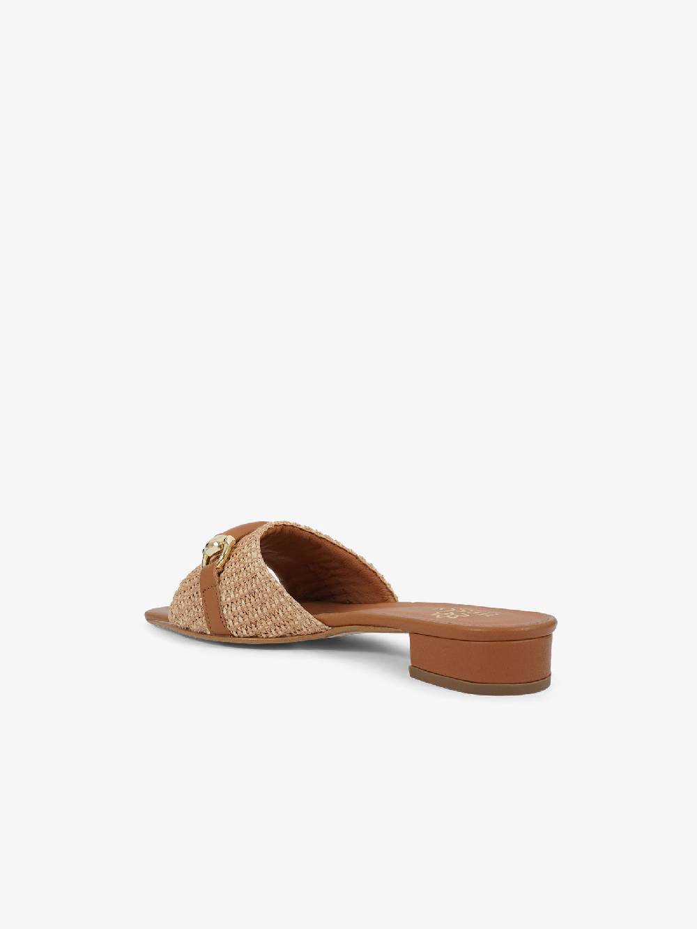 HESSY Sandali con tacco TACCO 10 720 donna rafia marrone Online Outlet