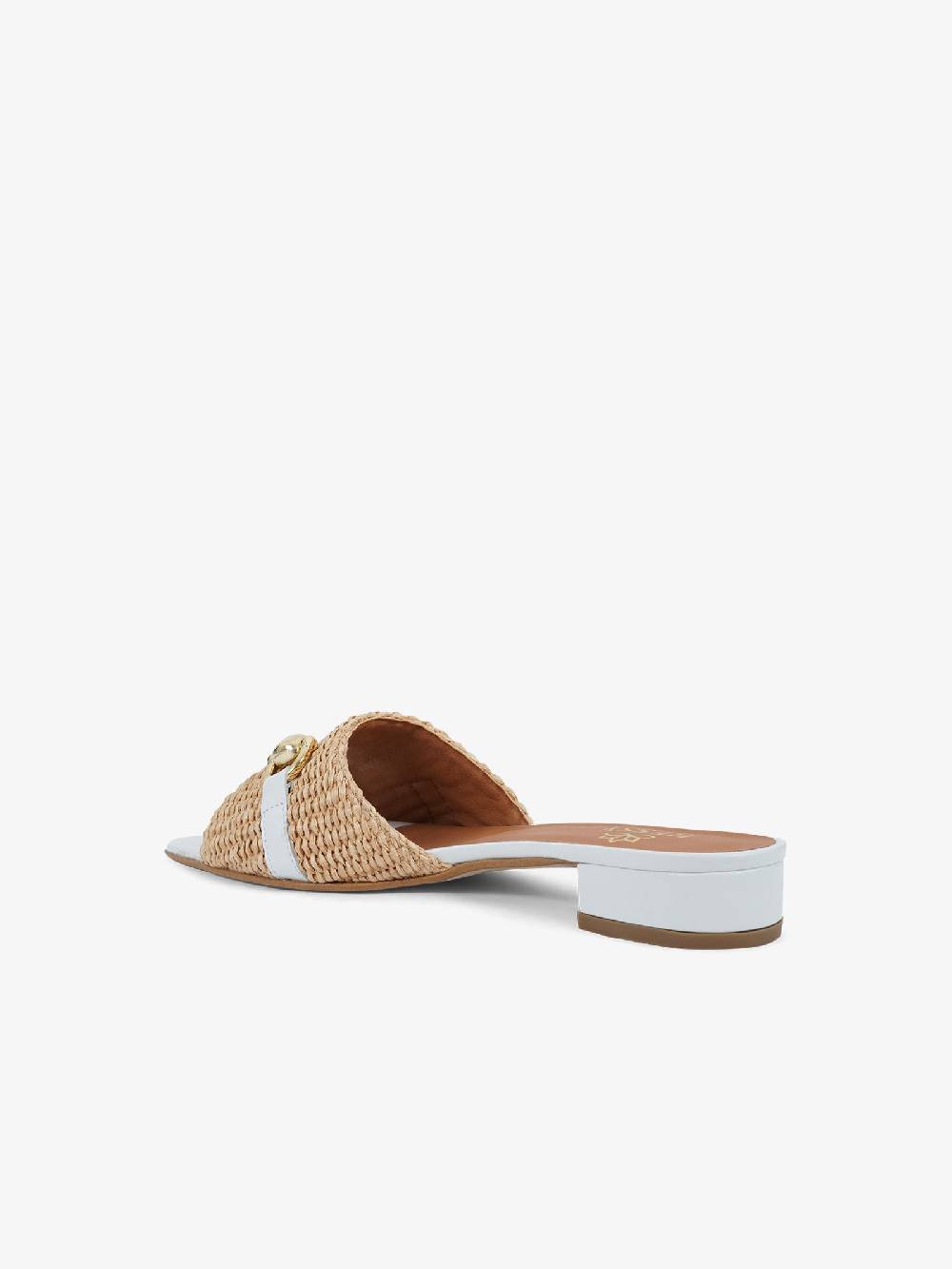 HESSY Sandali con tacco TACCO 10 720 donna rafia bianco Offerta temporanea