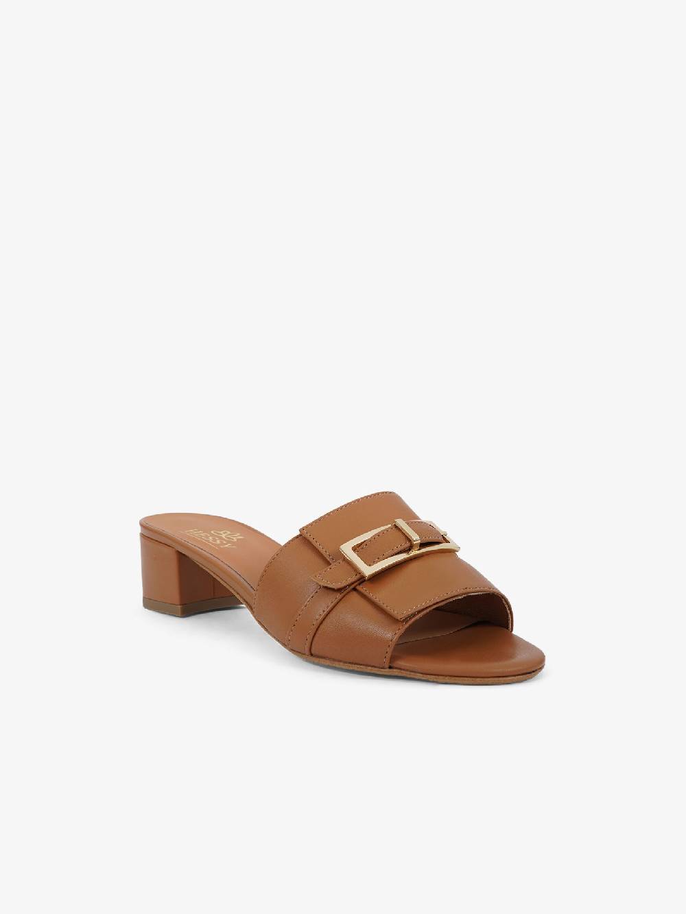 HESSY Sandali con tacco TACCO 20 5050 donna pelle marrone In Saldo