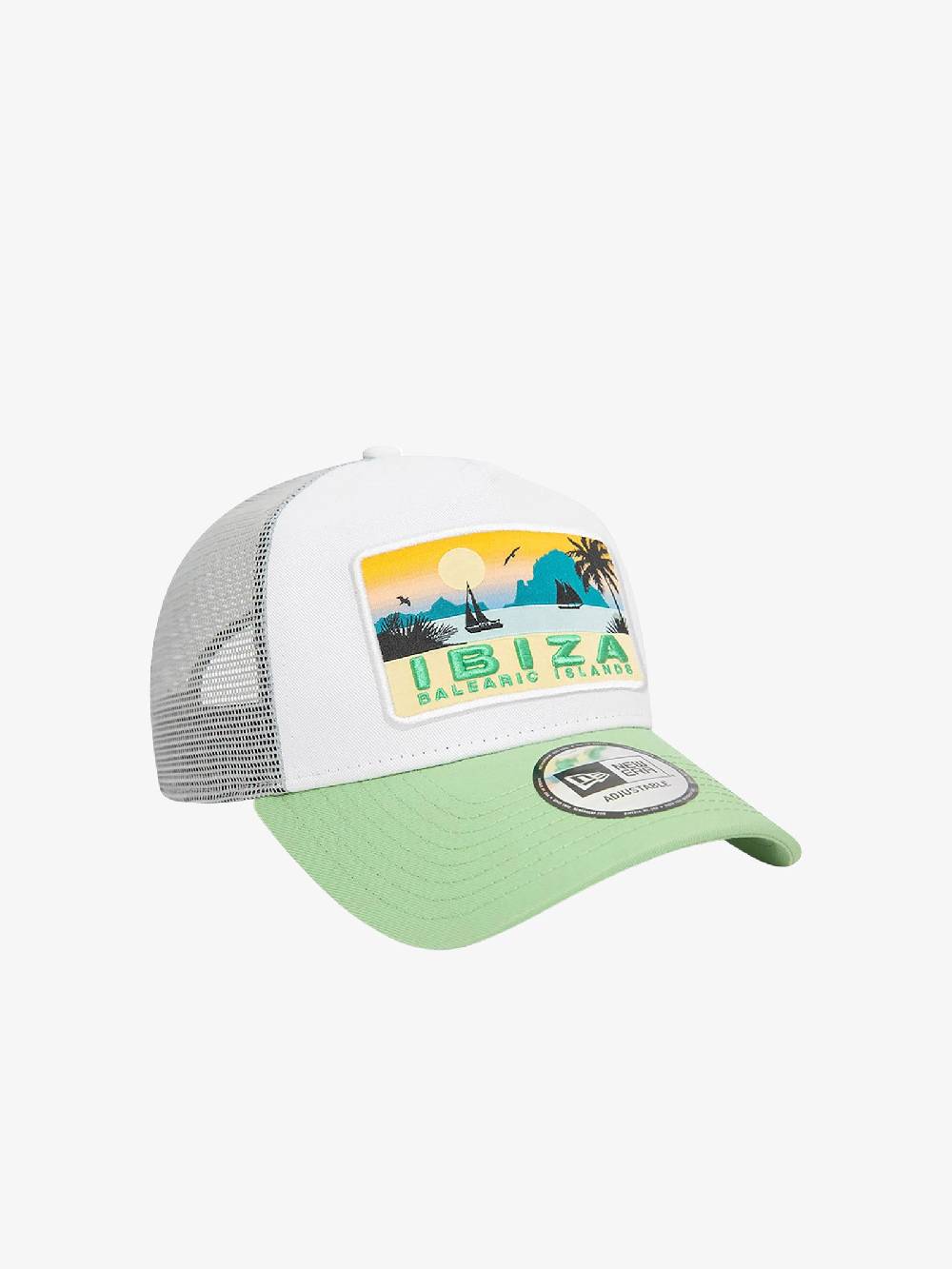 NEW ERA Cappello A-Frame Trucker New Era Summer Ibiza 60503542 cotone verde 2025