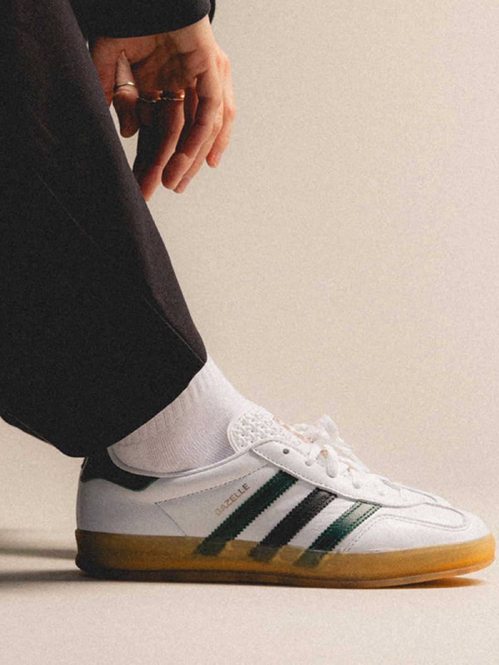ADIDAS Sneakers GAZELLE INDOOR W IE2957 pelle bianco Promozione