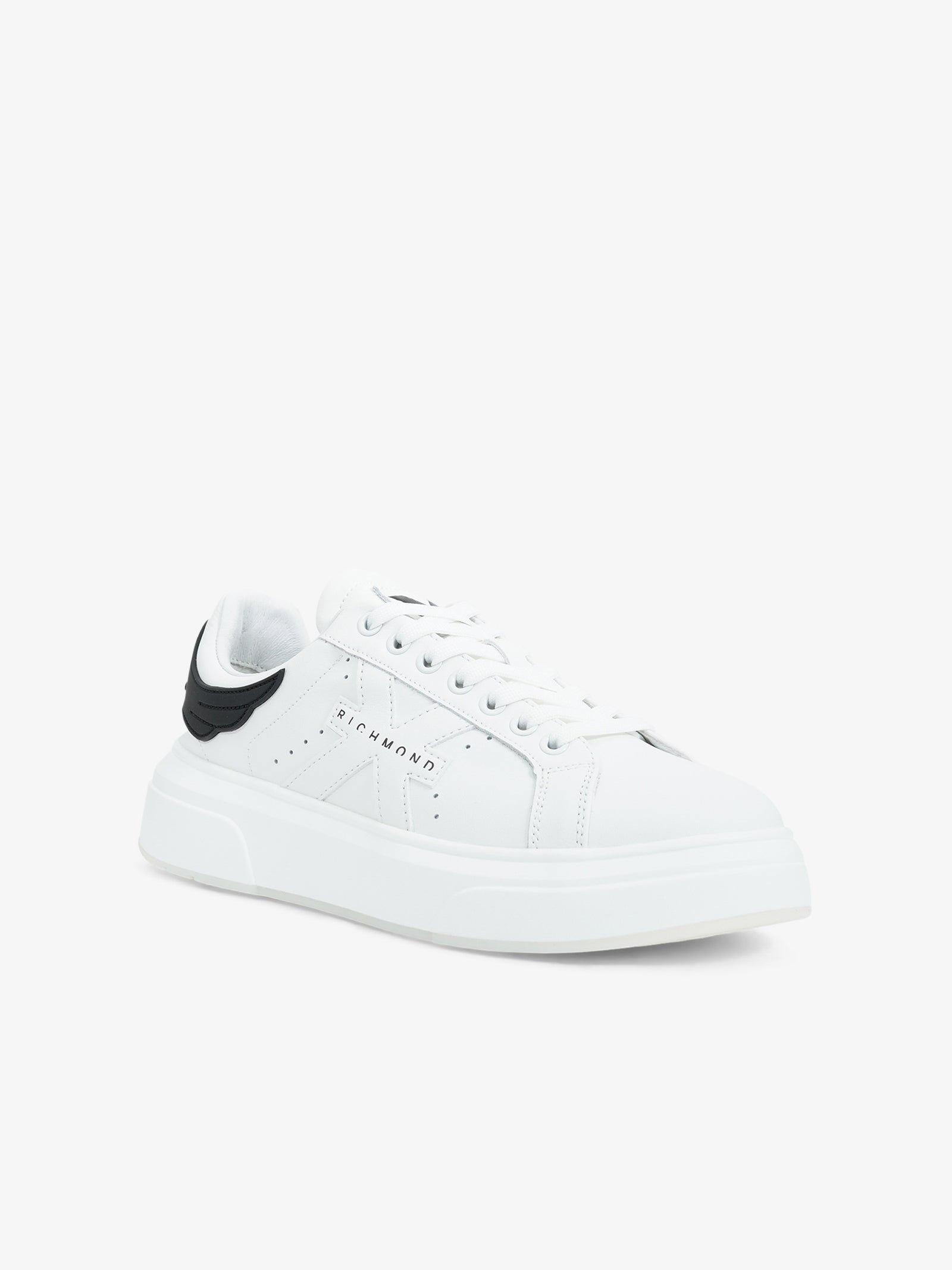 JOHN RICHMOND Sneakers 22203/CP uomo in pelle bianco Fino Al -60%