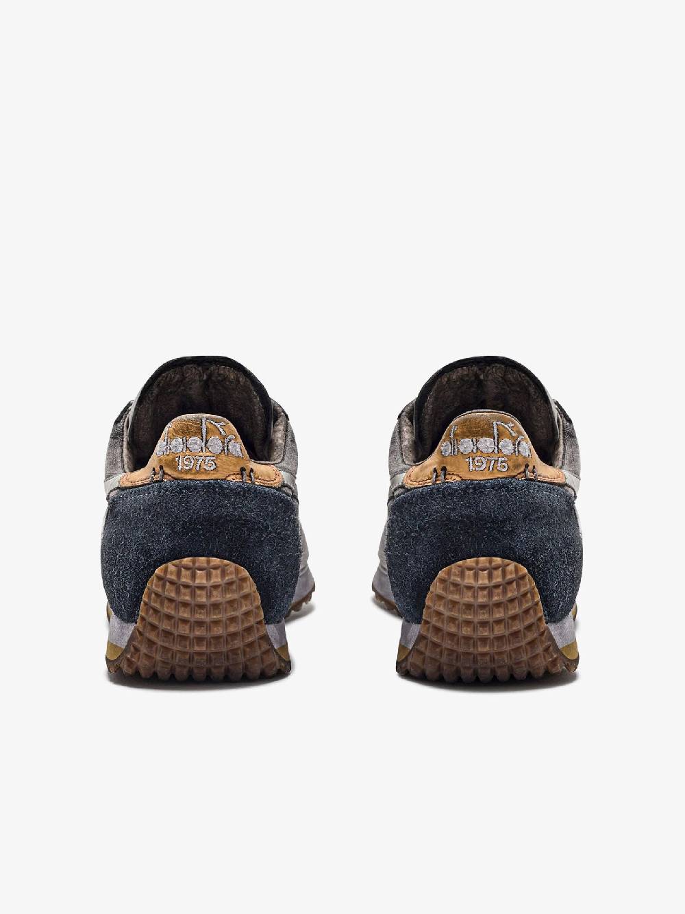 DIADORA Sneakers EQUIPE H DIRTY STONE WASH EVO 201.174736_ uomo pelle blu Ultimi tre giorni