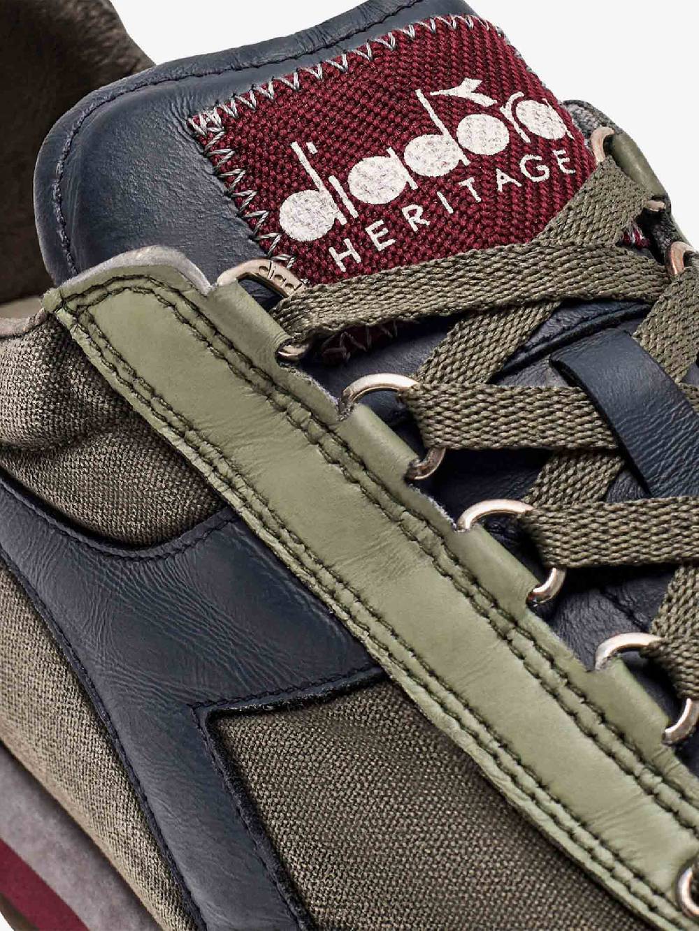 DIADORA Sneakers EQUIPE H DIRTY STONE WASH EVO 201.174736_ uomo pelle multicolor Novità