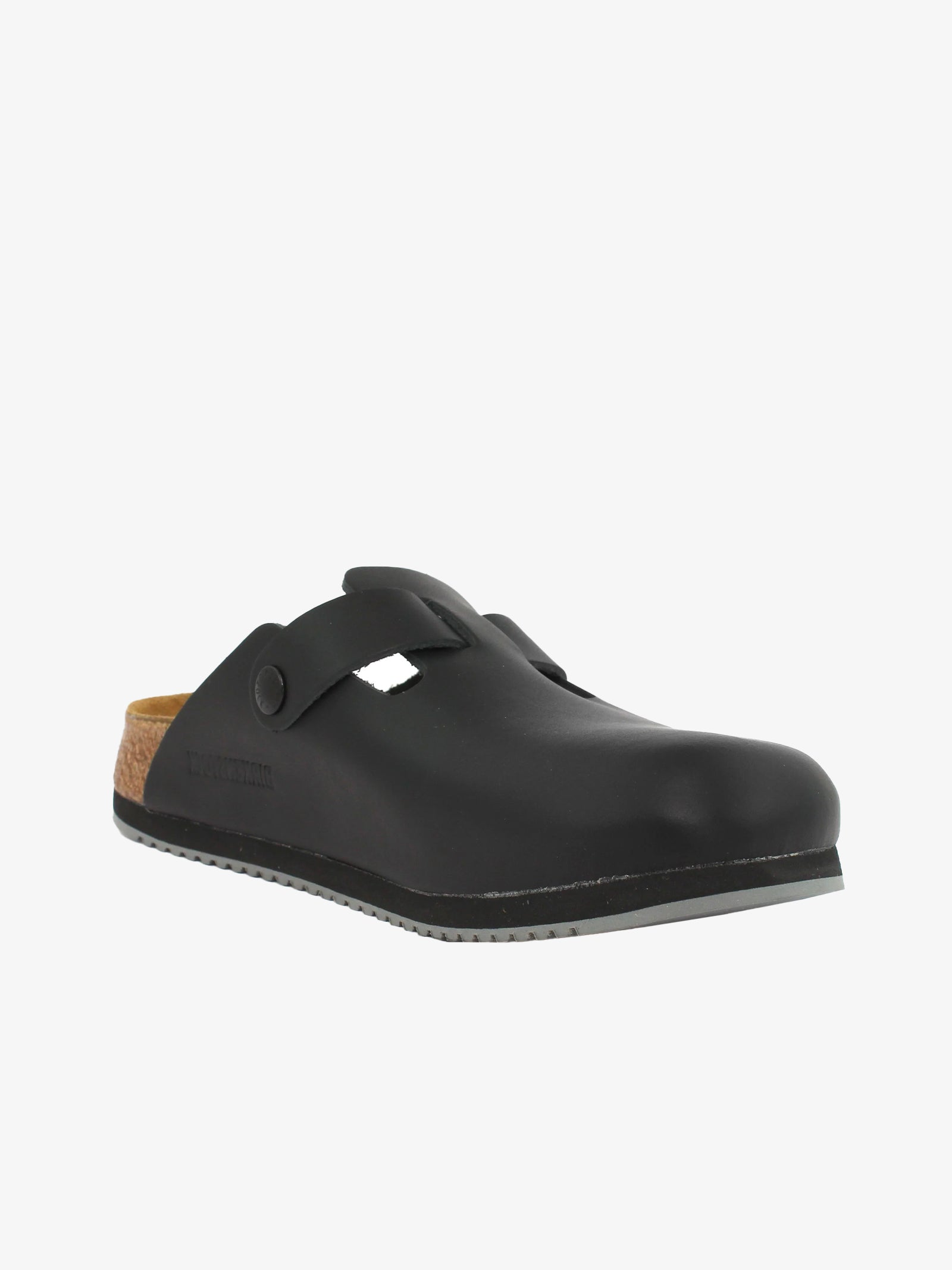 BIRKENSTOCK Ciabatte sabot Boston SL uomo nere Nuovo