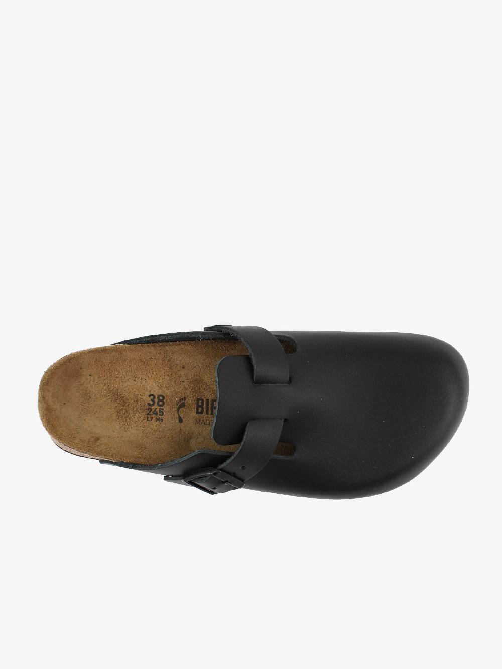 BIRKENSTOCK Ciabatte sabot Boston SL uomo nere Nuovo