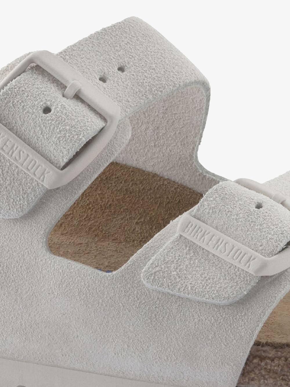BIRKENSTOCK Ciabatte Arizona SFB uomo panna Spedizione Gratuita