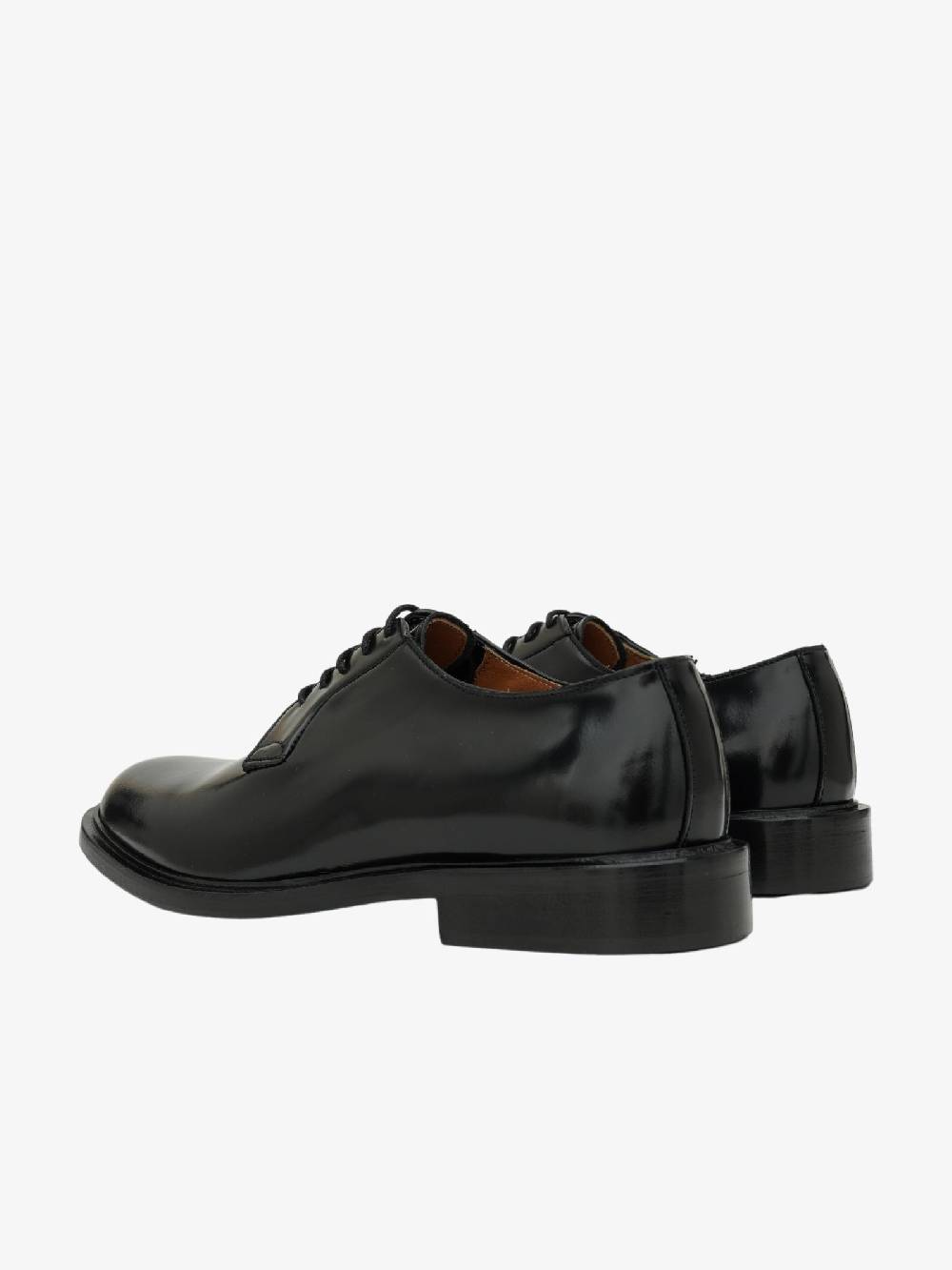 ANDREA FRANCESCO Stringate CH1 uomo in pelle nera Offerta