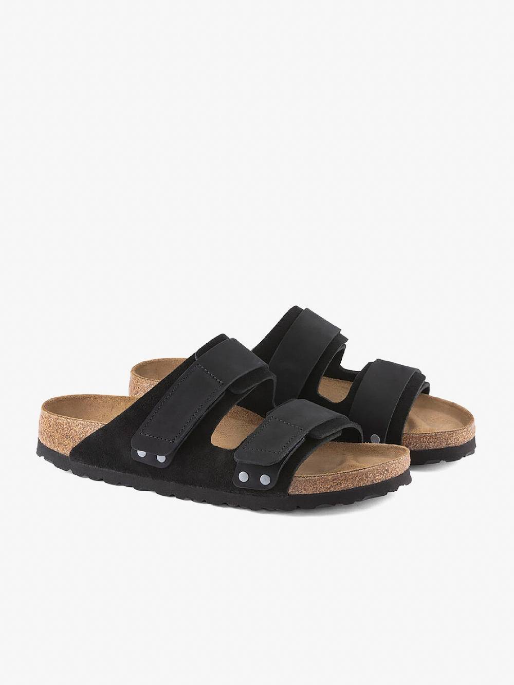 BIRKENSTOCK Ciabatte uji 1024832 pelle nero Affare Del Giorno