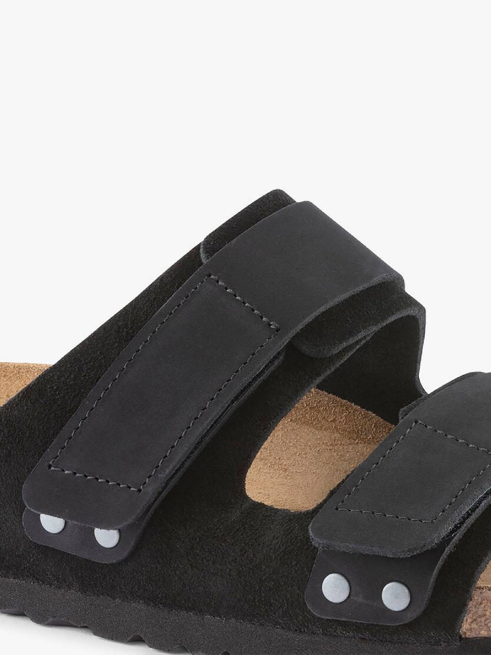 BIRKENSTOCK Ciabatte uji 1024832 pelle nero Affare Del Giorno