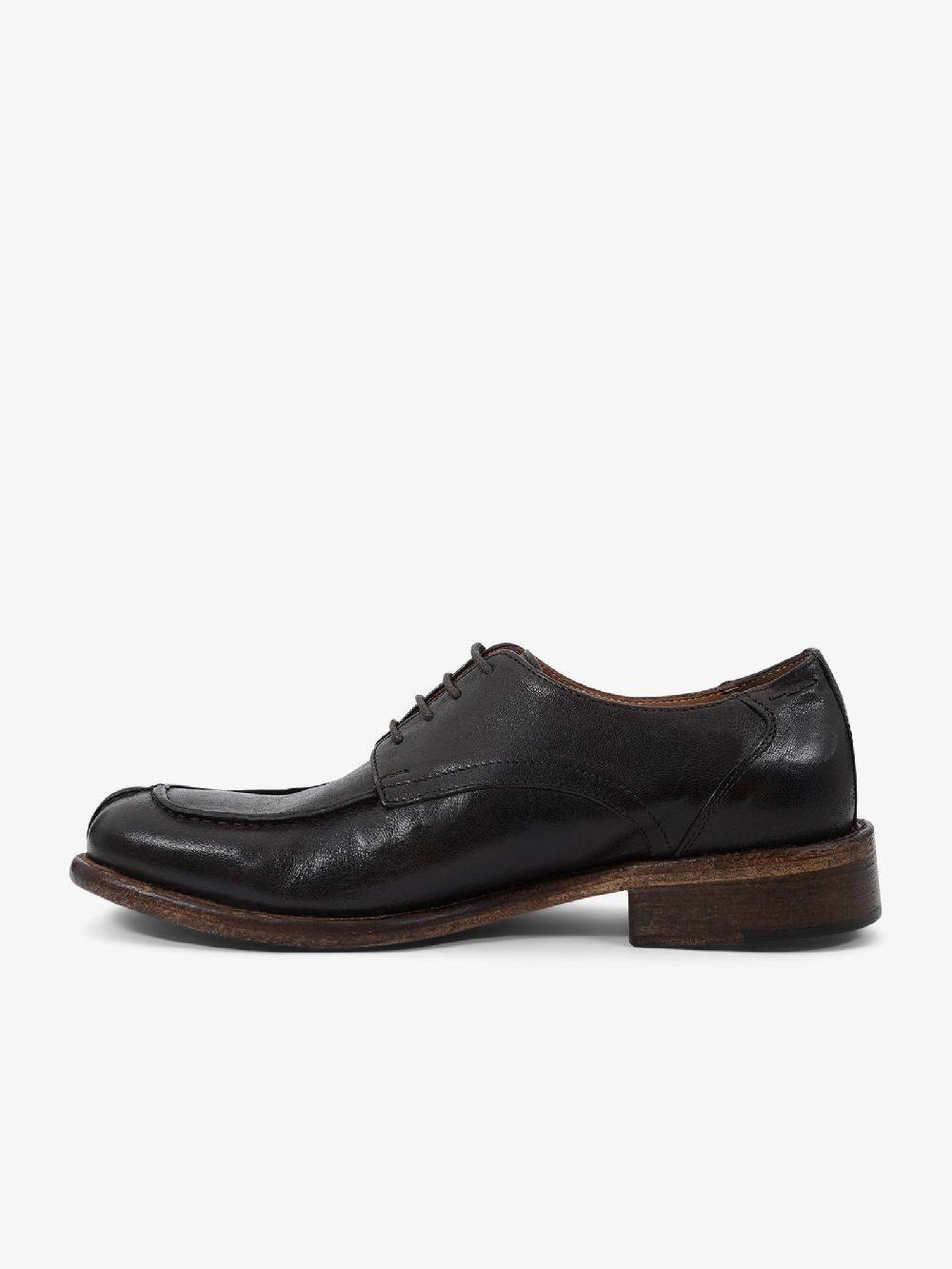 ROGAL'S Stringate PANKA 6 uomo pelle marrone Prezzo Ridotto