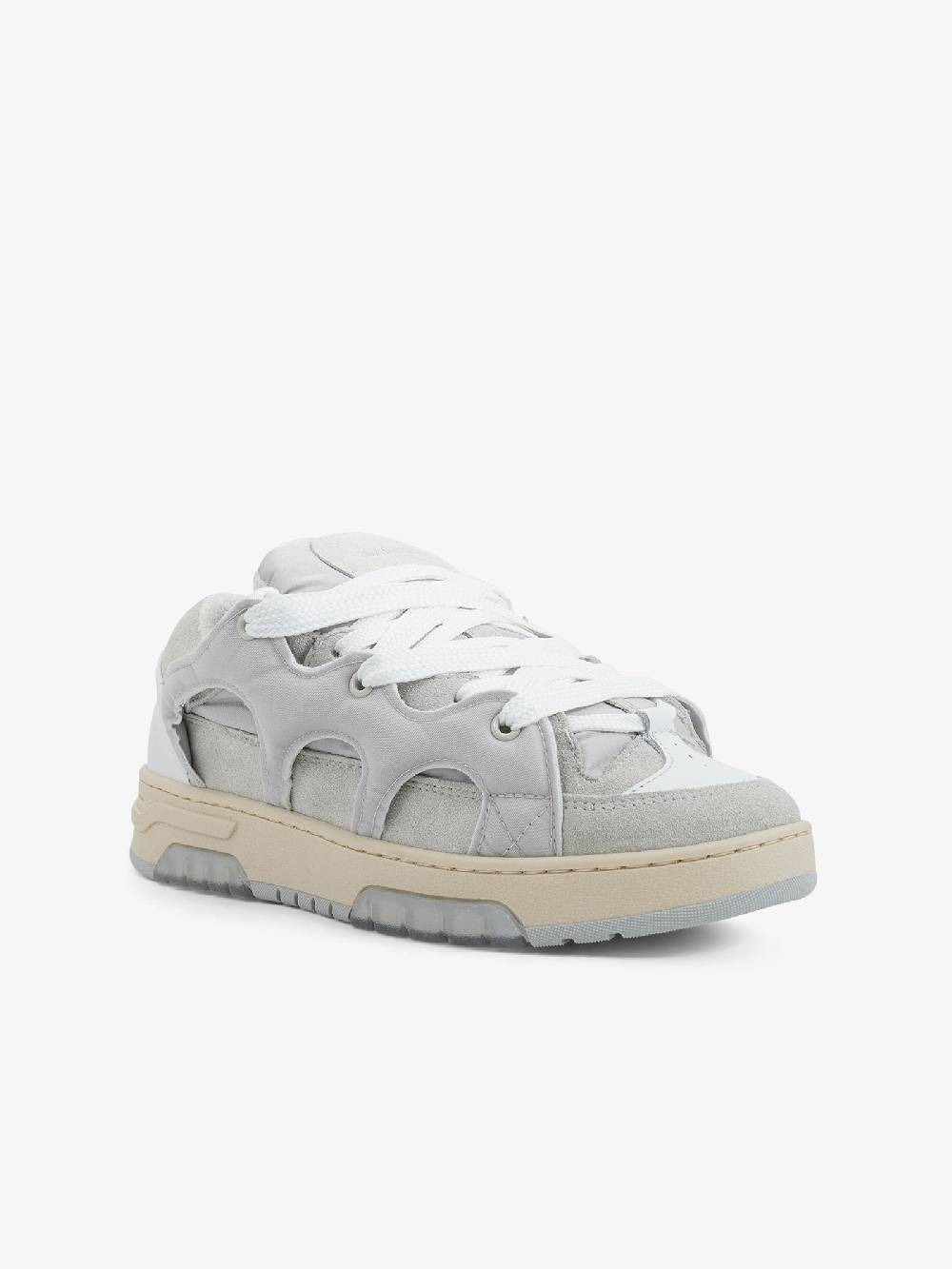 DANILO PAURA Sneakers SANTHA 1 pelle grigio Vendite Flash