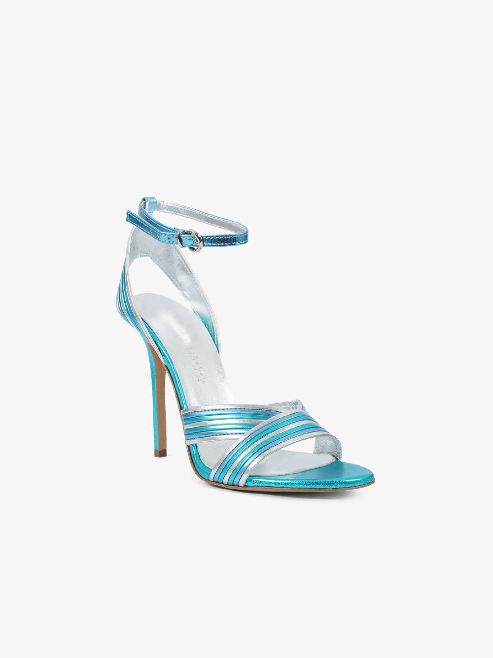 MARC ELLIS Sandali con tacco CYGNUS donna pelle azzurro Moda