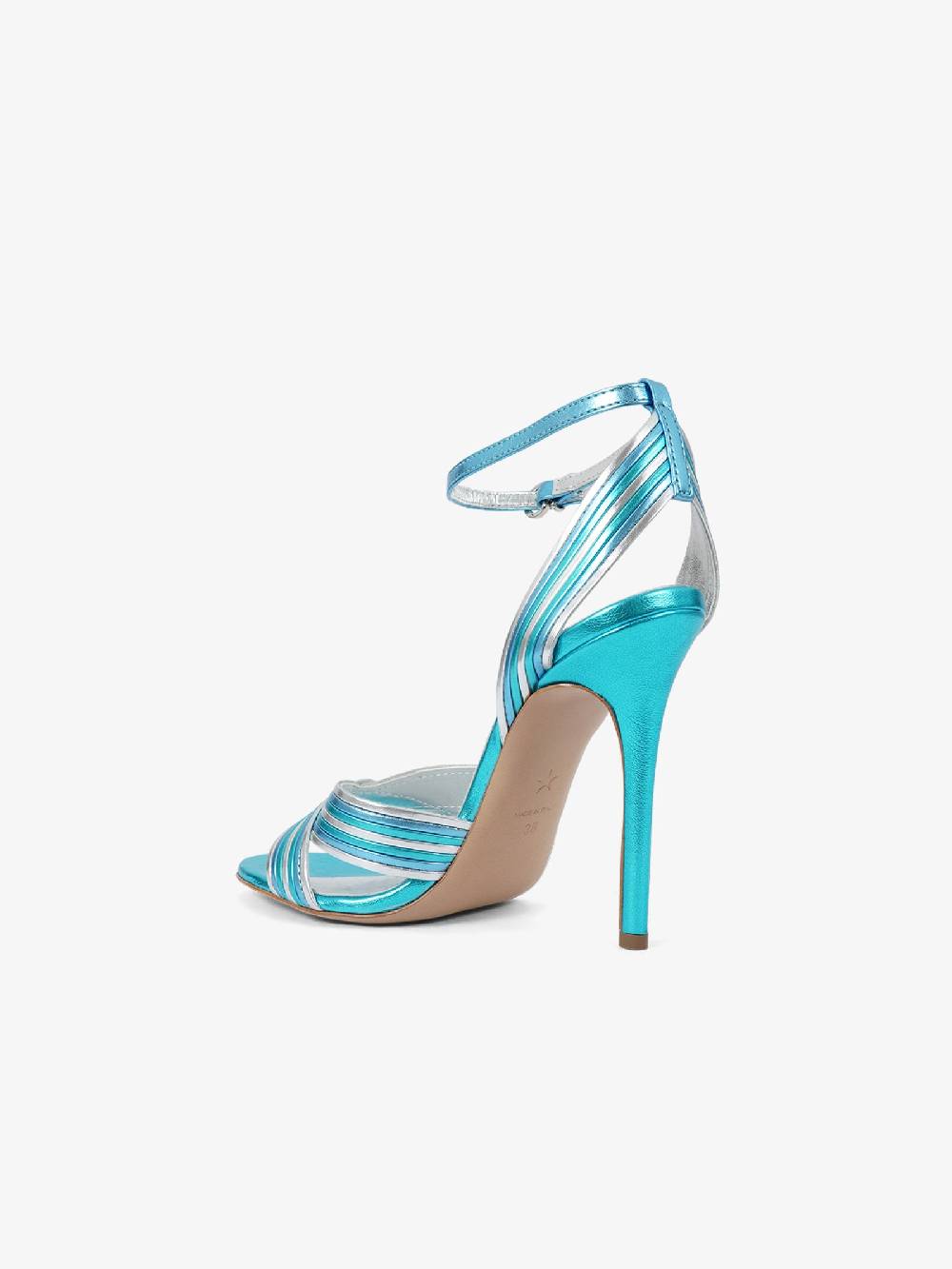 MARC ELLIS Sandali con tacco CYGNUS donna pelle azzurro Moda
