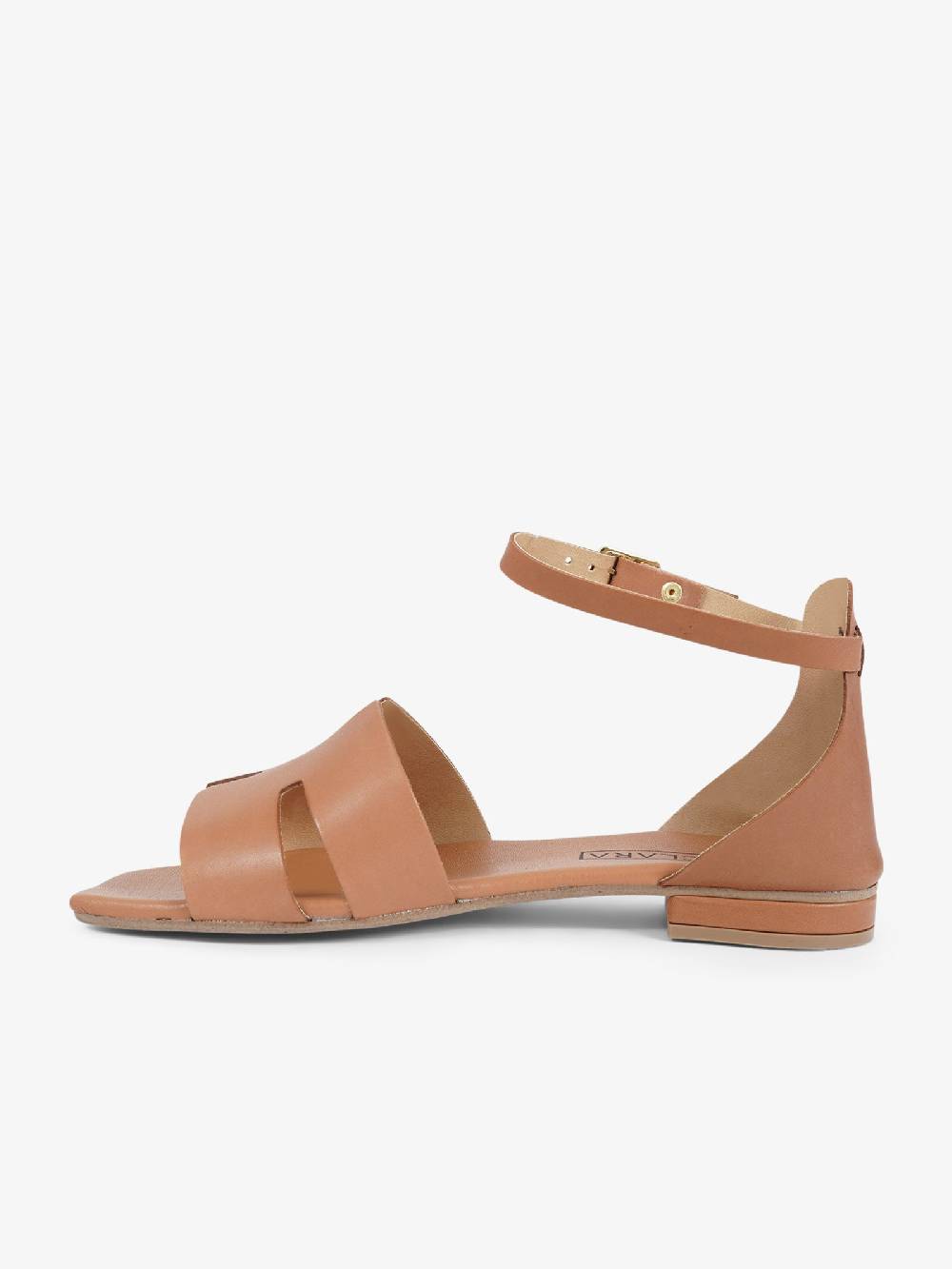 AQUACLARA Sandali bassi MILOS-20 donna pelle marrone Sconto
