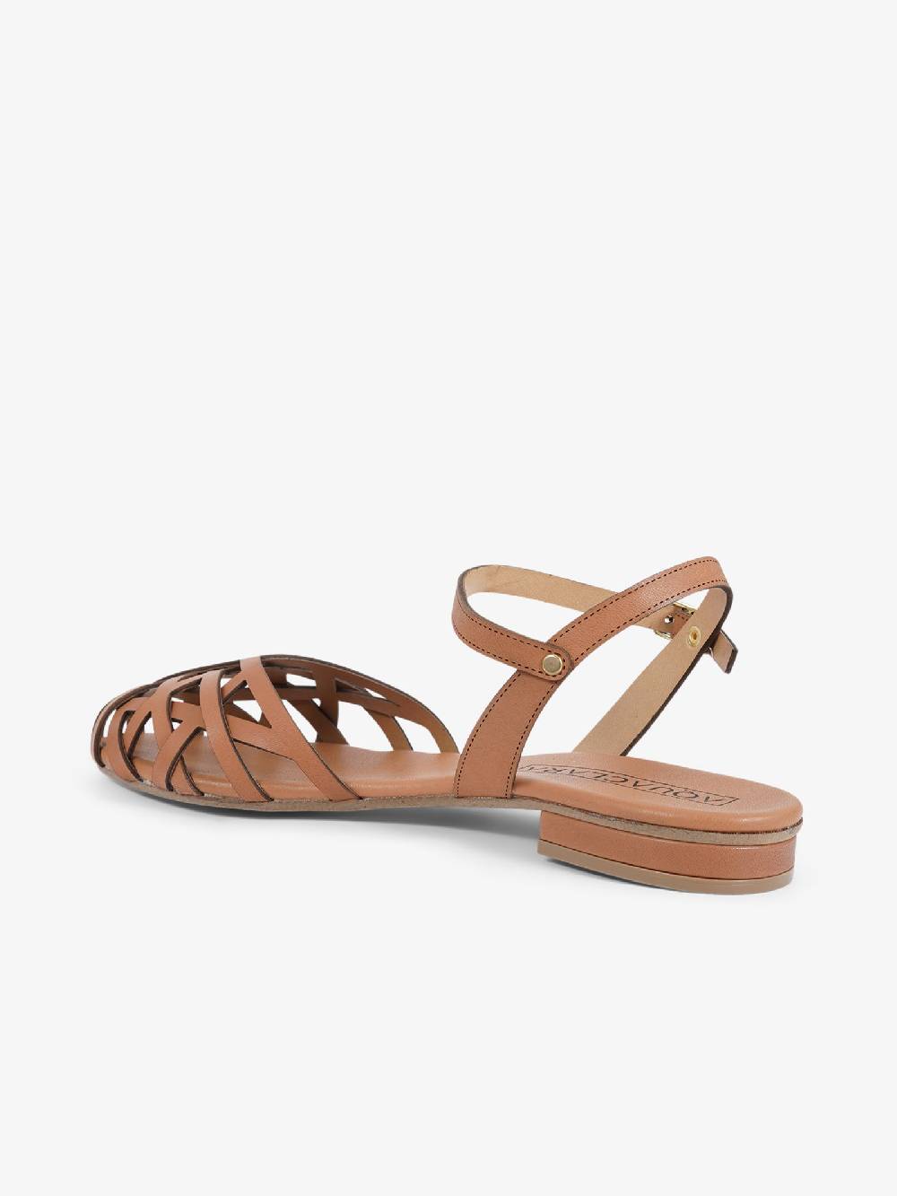 AQUACLARA Sandali bassi ITACA-20 donna pelle marrone In vendita