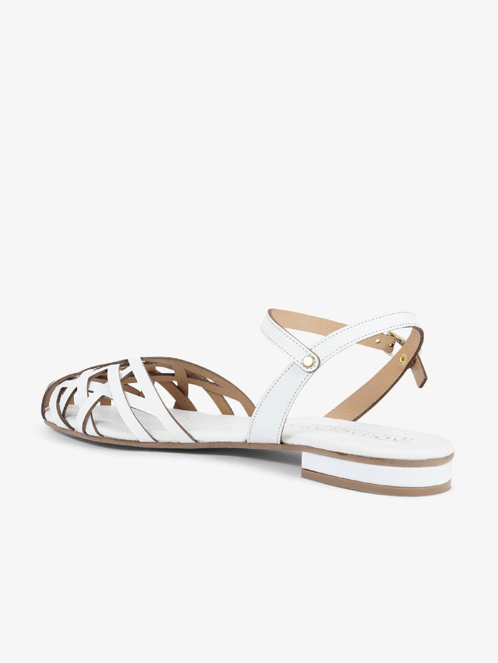 AQUACLARA Sandali bassi ITACA-20 donna pelle bianco Online
