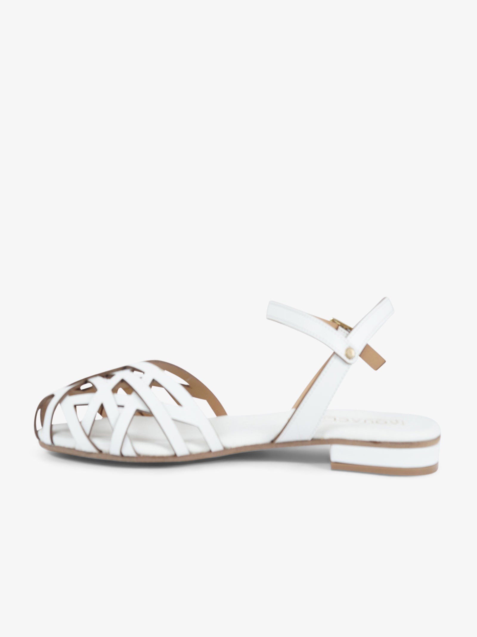 AQUACLARA Sandali bassi ITACA-20 donna pelle bianco Online