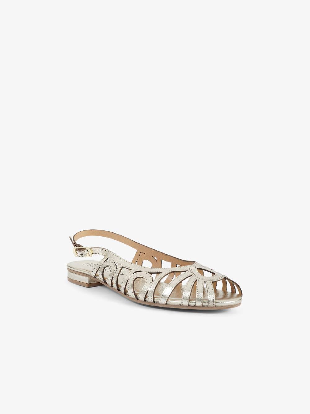 AQUACLARA Sandali bassi CAPRAIA-20 donna pelle oro Saldi
