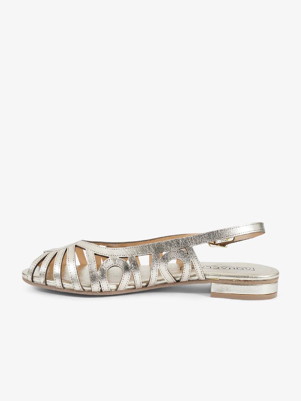 AQUACLARA Sandali bassi CAPRAIA-20 donna pelle oro Saldi