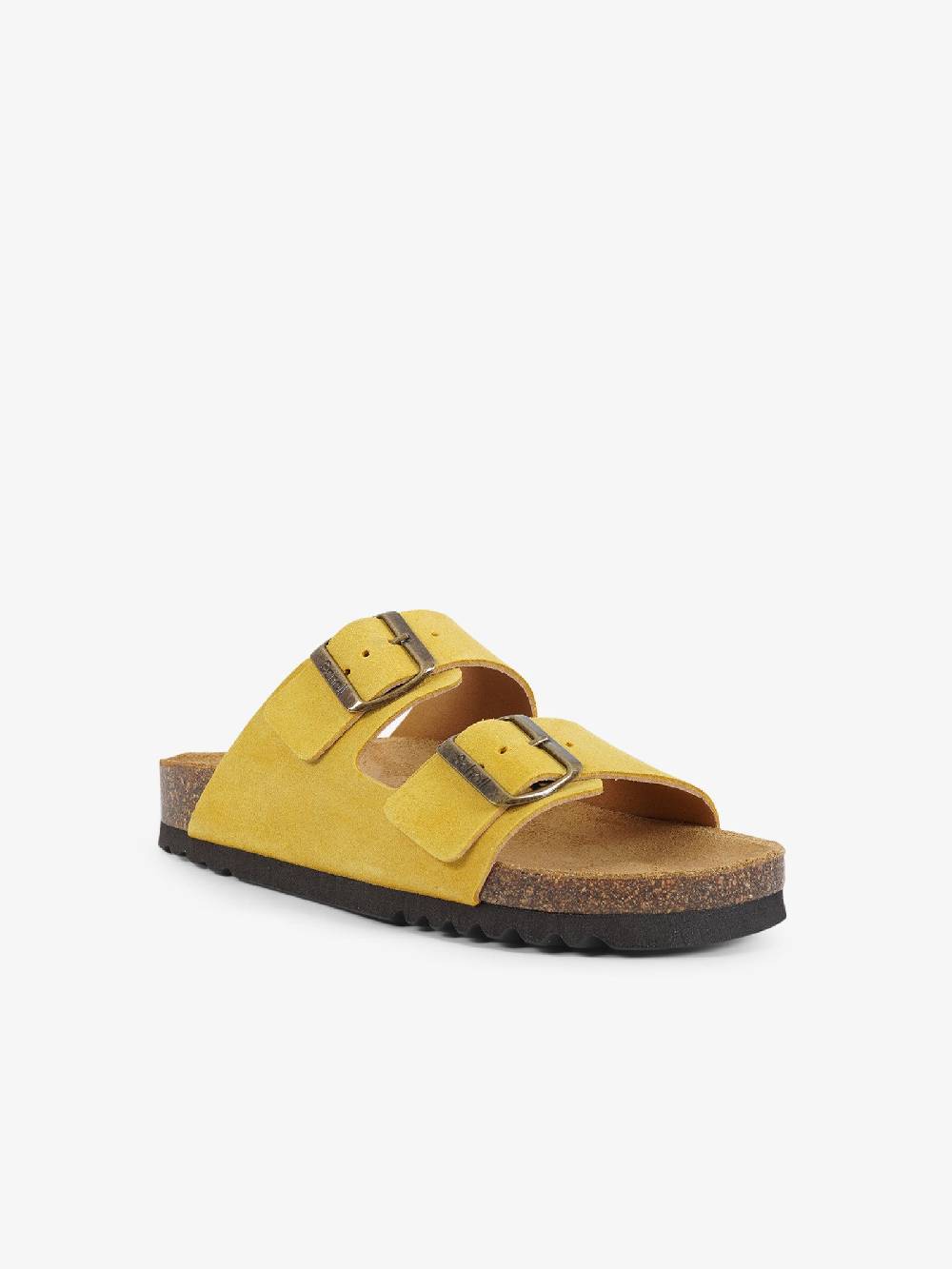 SCHOLL Ciabatte Josephine SL.F300501042 donna camoscio giallo Vendita Economica