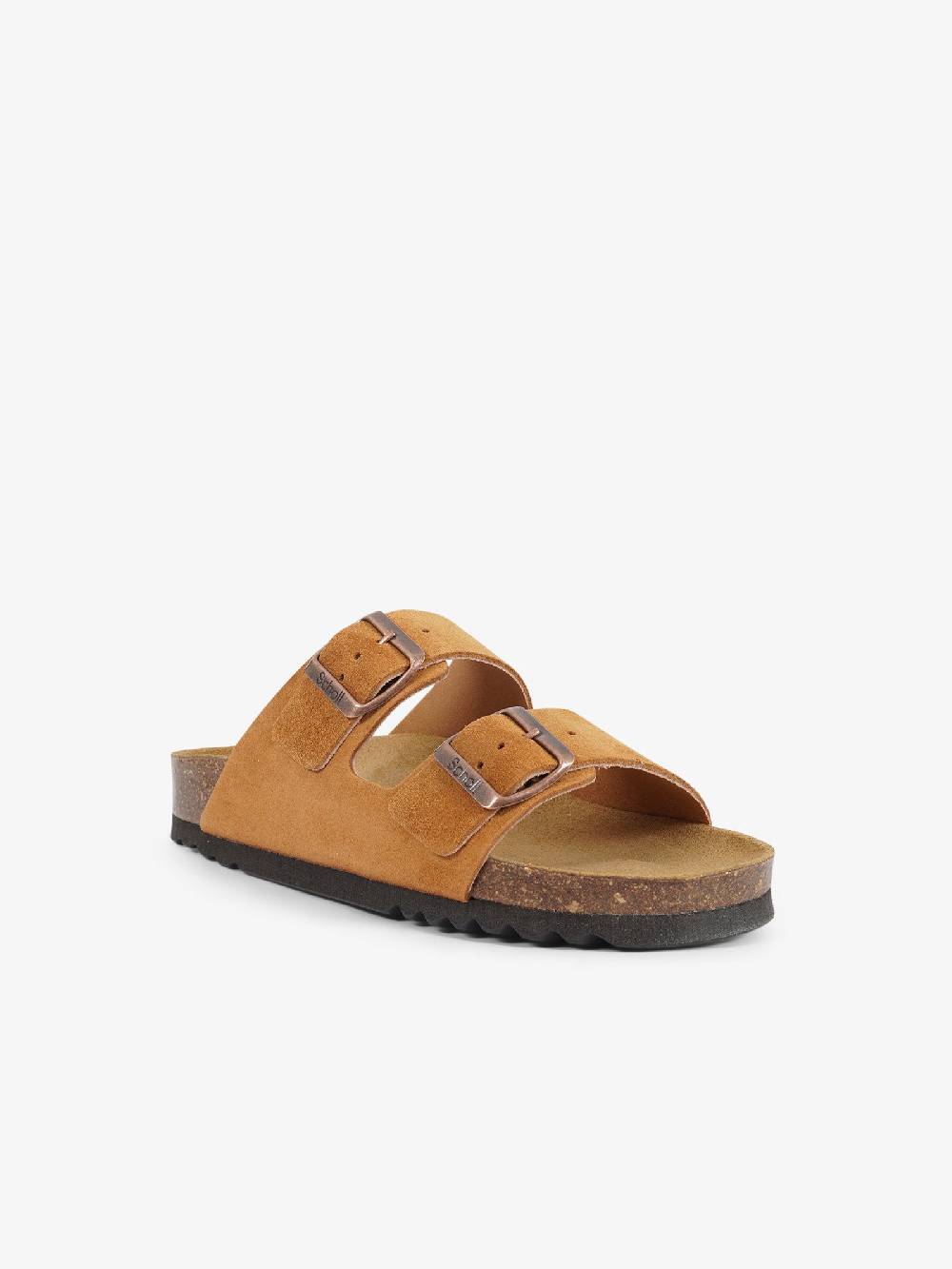 SCHOLL Ciabatte Josephine SL.F300501011 donna camoscio marrone Qualità