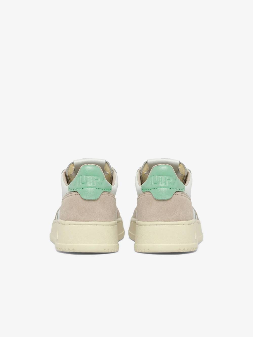 AUTRY Sneakers Medalist Low AULW donna pelle bianco In Saldo
