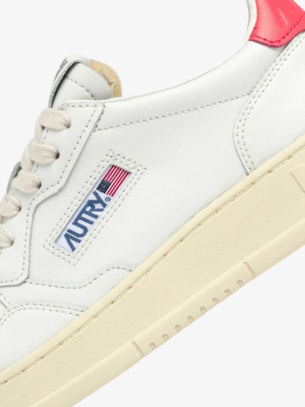 AUTRY Sneakers Medalist Low AULW donna pelle bianco Nuova