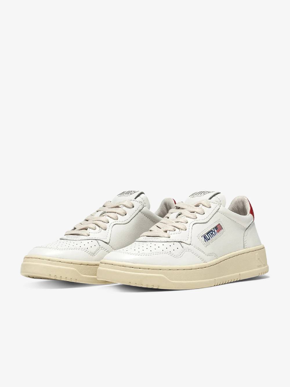 AUTRY Sneakers Medalist Low AULW donna pelle bianco 2025