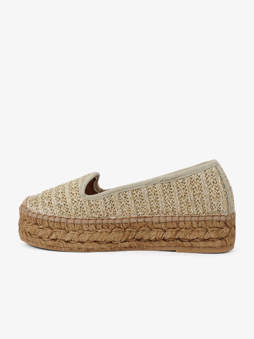 VIDORRETA Espadrillas rafia 74500RMMDT donna rafia beige Italia