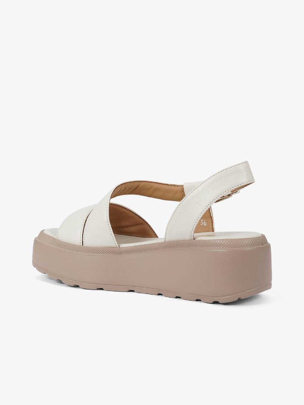 SORELLI Sandali con zeppa Fly 2108/FLY donna pelle panna Vendita