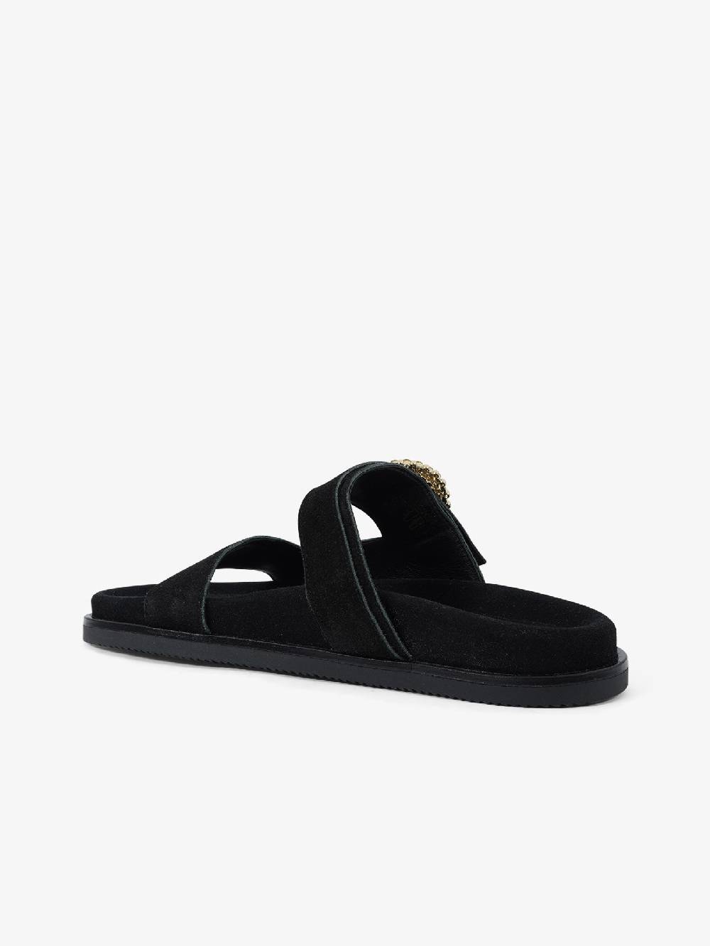 EXE' Sandali bassi 895 KIMOLOS 6-1 895 KIMOLOS 6-1 donna suede nero Soddisfazione Garantita