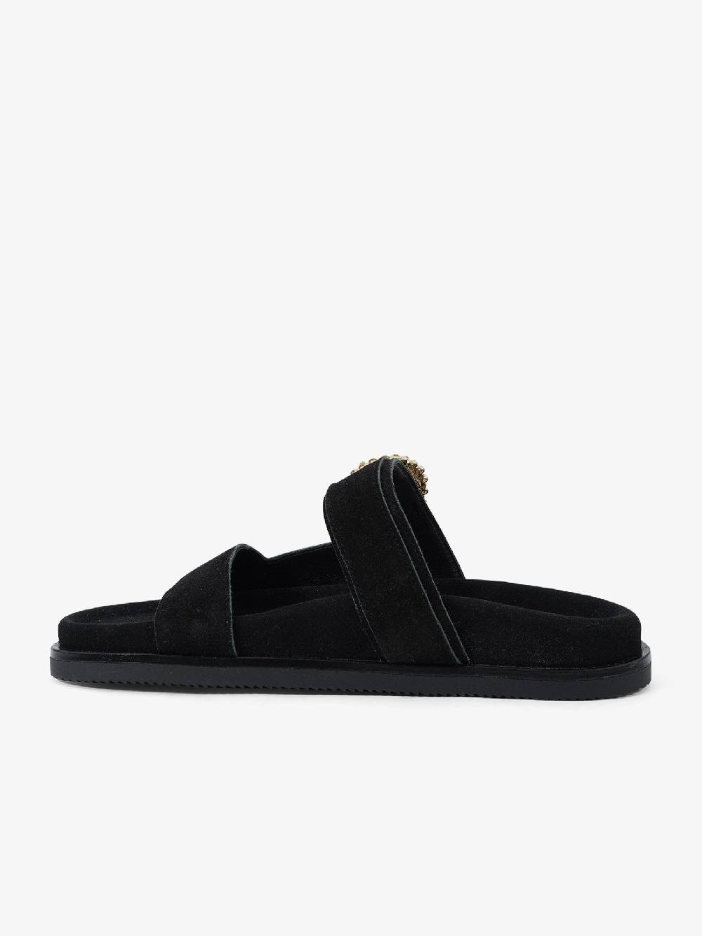 EXE' Sandali bassi 895 KIMOLOS 6-1 895 KIMOLOS 6-1 donna suede nero Soddisfazione Garantita
