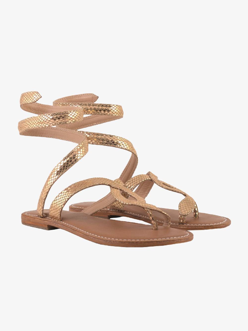 CB FUSION Sandali donna in pelle laminata rosa Prezzo Ridotto