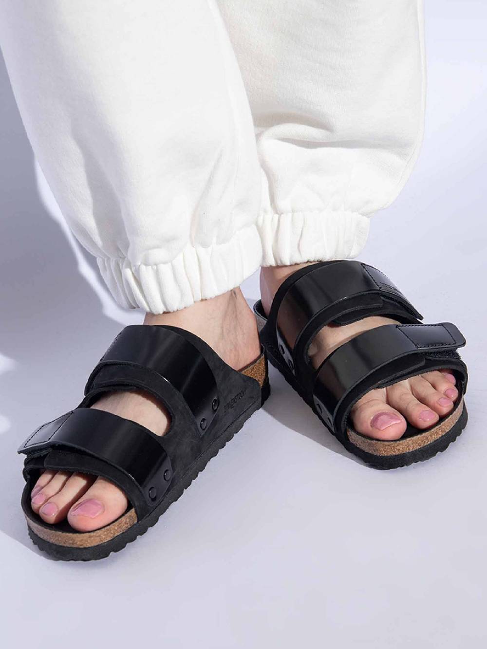 BIRKENSTOCK Ciabatte uji 1026570 donna pelle nero Convenienza