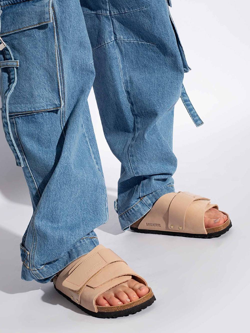 BIRKENSTOCK Ciabatte kyoto 1026560 donna pelle beige Novità