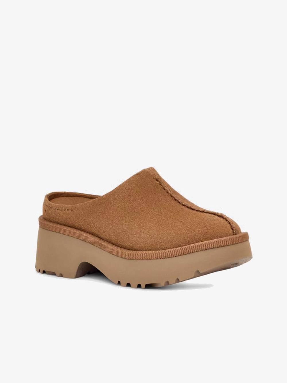 UGG Sabot W New Clog 1152731 donna pelle marrone Sconto