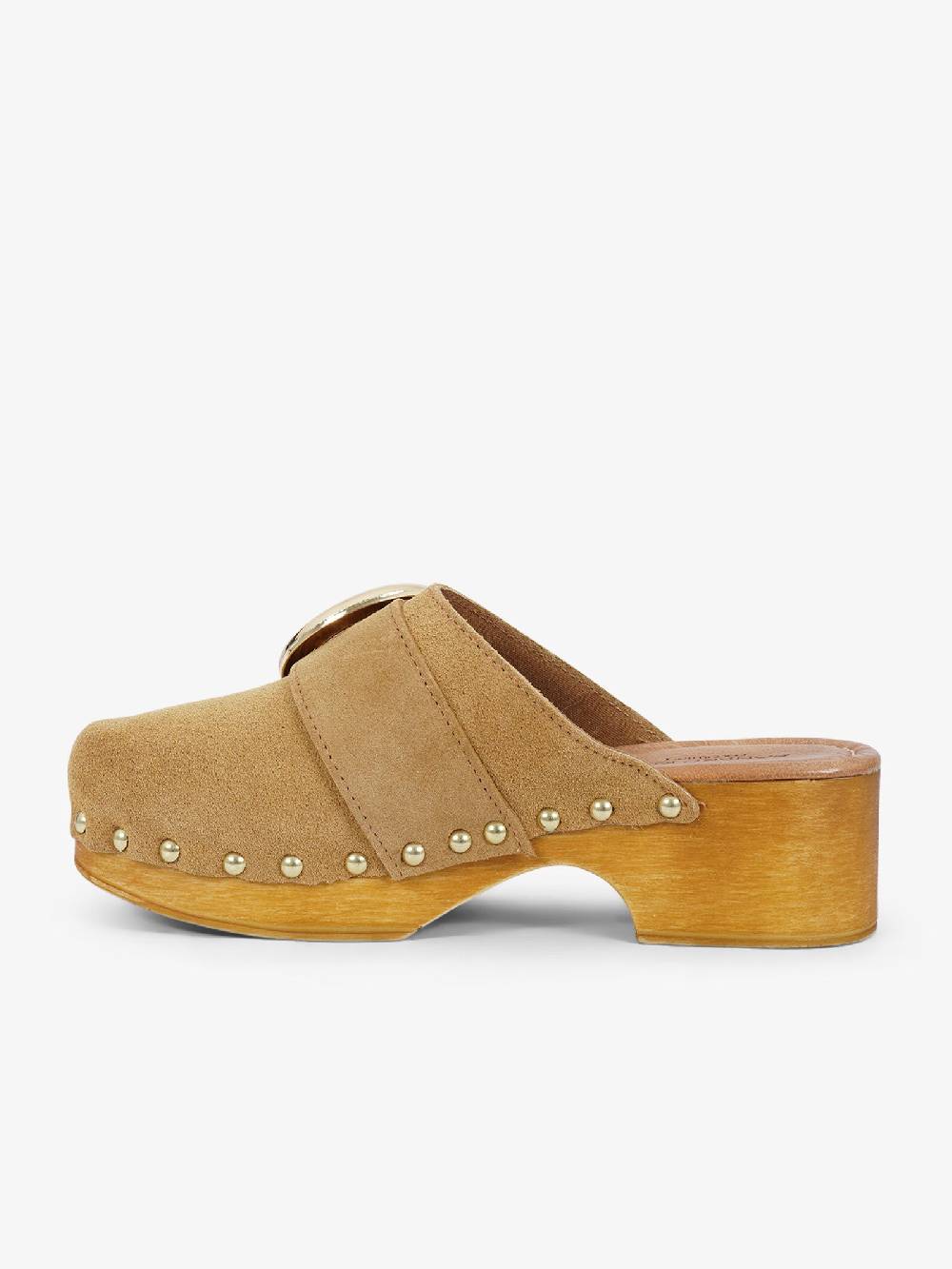 SANDRO ROSI Sabot Crosta Brandy 8975 donna pelle beige Economico