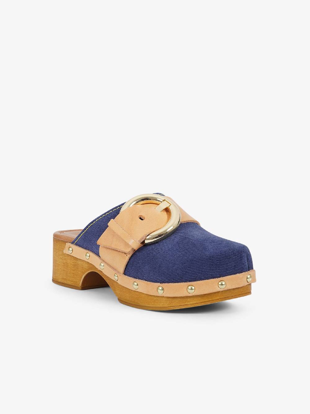 SANDRO ROSI Sabot Crosta Jeans 8840 donna pelle denim Online