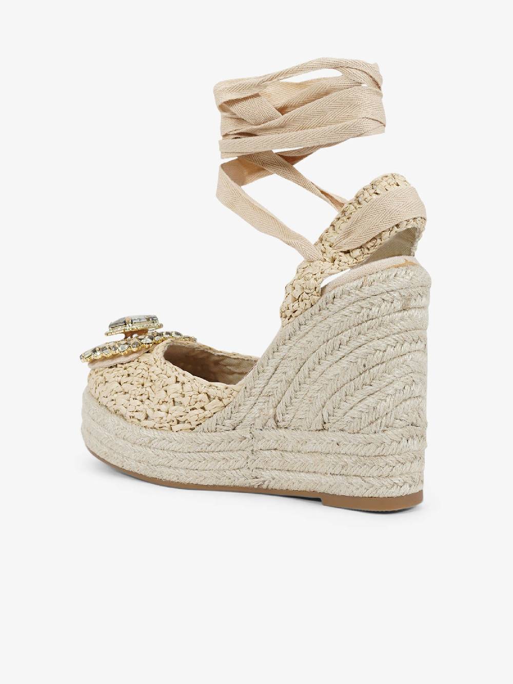 EXE' Espadrillas 23105-23 donna rafia beige In Vendita