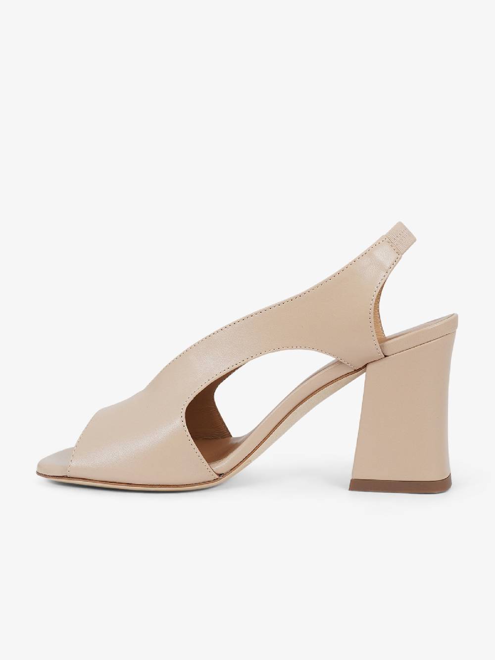 SORELLI Sandali con tacco 2164/ALBA donna pelle beige Vendita Calda