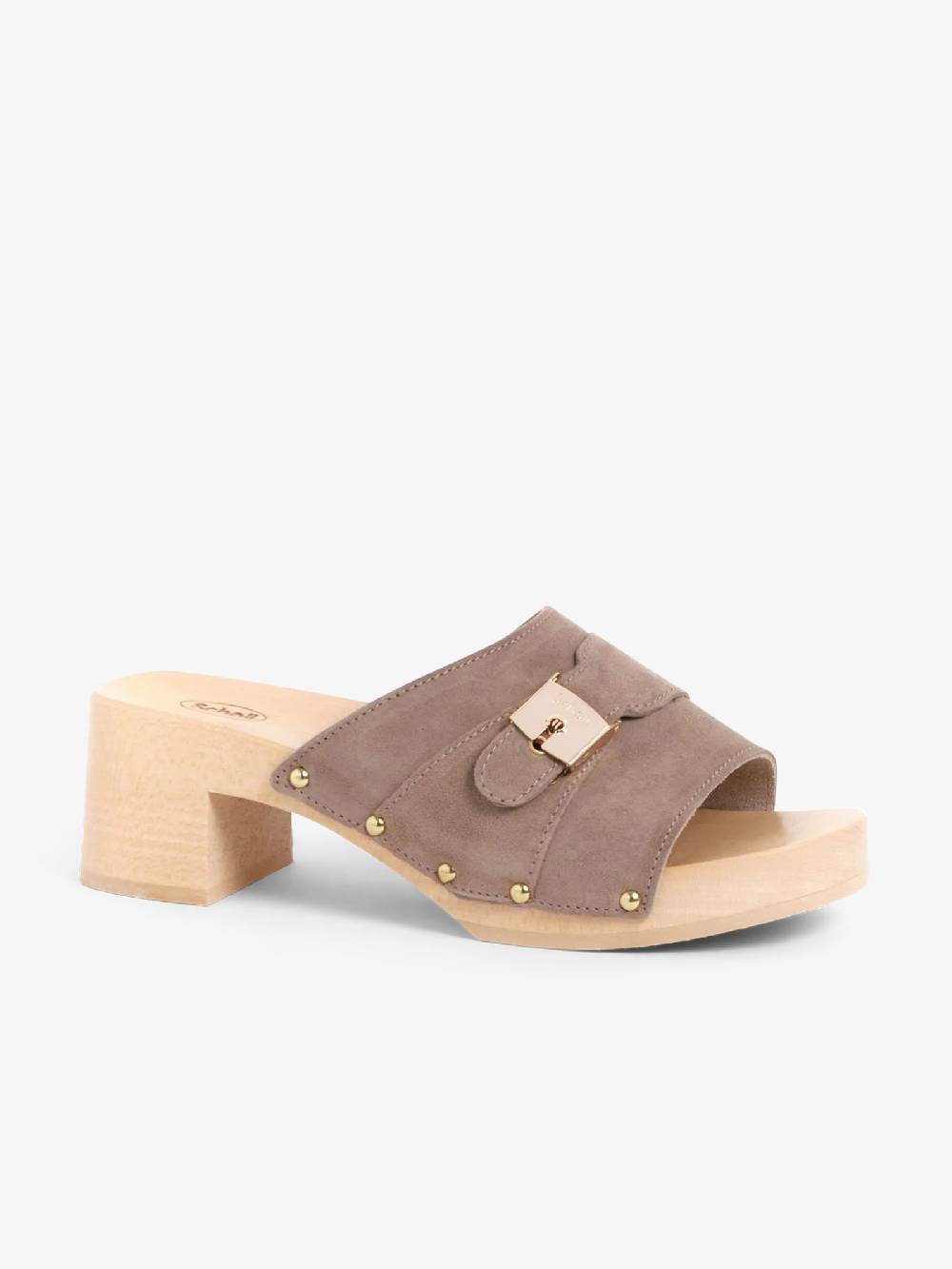 SCHOLL Sandali con plateau Pescura Sarah SL.F299811002 donna camoscio beige Saldi Di Fabbrica