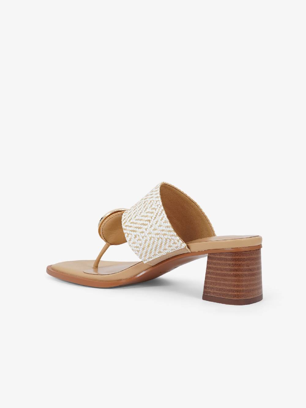 NOA HARMON Sandali con tacco Petra 9227 donna rafia bianco Vendite Flash