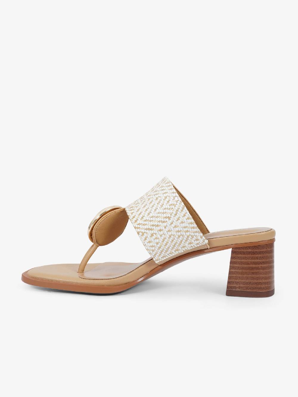 NOA HARMON Sandali con tacco Petra 9227 donna rafia bianco Vendite Flash