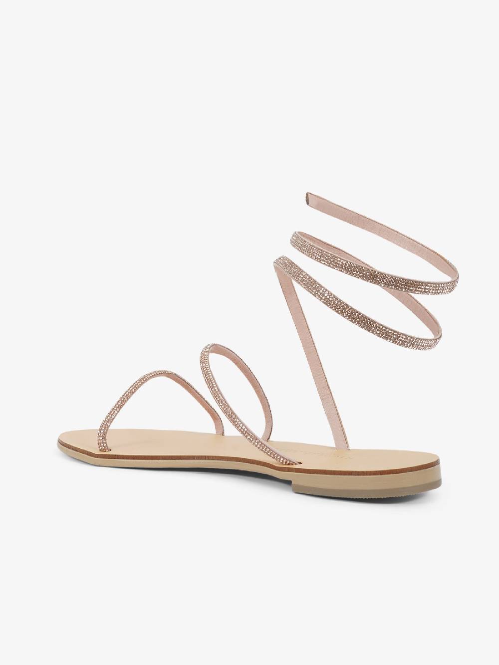 NICOLAS LAINAS Sandali bassi Crystal 64-CE donna bronzo Offerta Giorno del Papà