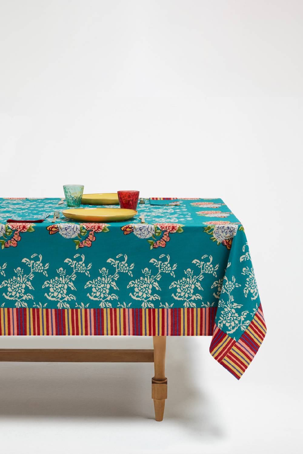 Lisa Corti telo cotone 140x240cm kandem queen green Prezzo Ridotto