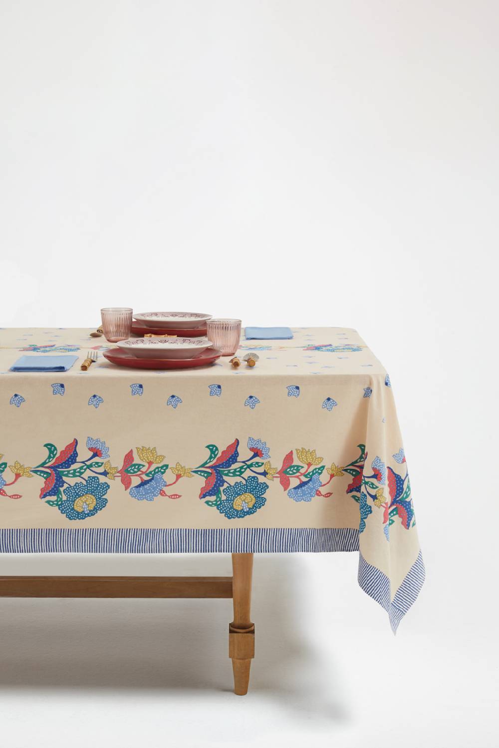 Lisa Corti telo cotone 140x240cm cutter brooks x lisa corti indonesian natural cold Sottocosto