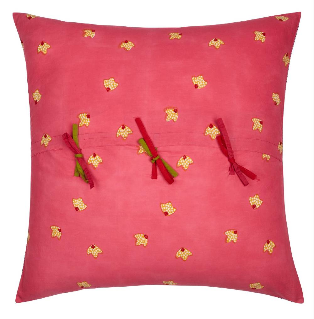 Lisa Corti federa cotone 60x60cm indonesian red rose Shopping online