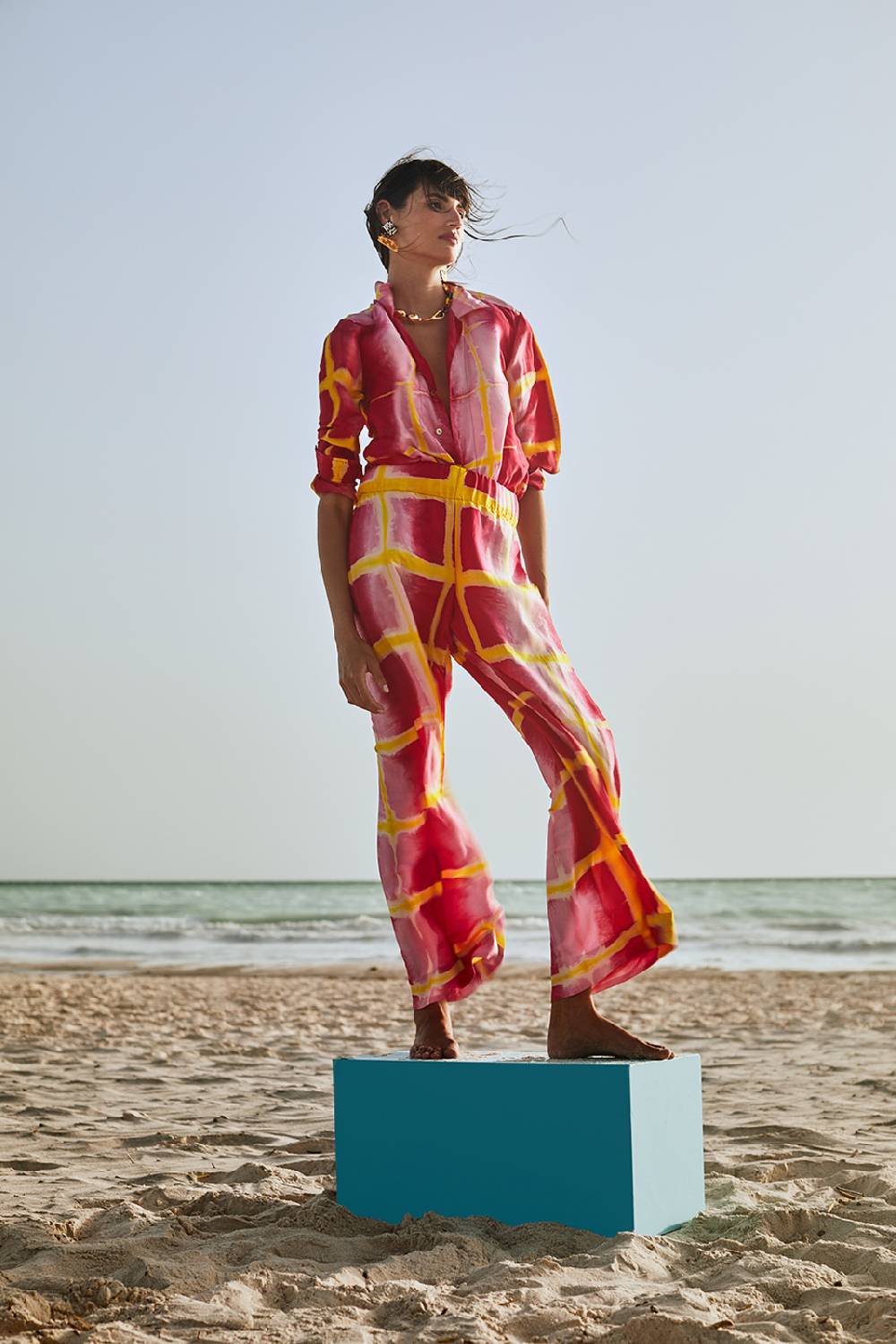 Lisa Corti camicia onda tangra pink Ultimi tre giorni